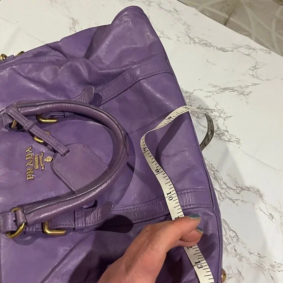 Prada 2 way Lavender Shoulder Bag - Picture 13 of 15
